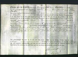 Deed by Married Women - Ann Wright-Original Ancestry