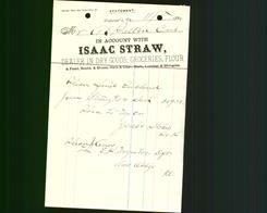 Business Letterhead - Isaac Straw