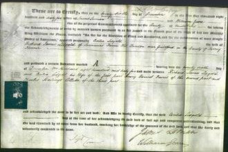 Deed by Married Women - Cecilia Lidgold-Original Ancestry