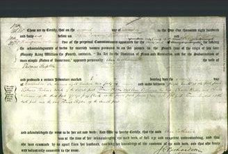 Deed by Married Women - Ann Catharine Shipton-Original Ancestry