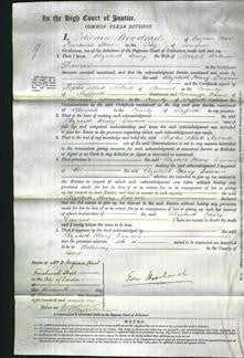 Court of Common Pleas - Elizabeth Mary Dawson-Original Ancestry