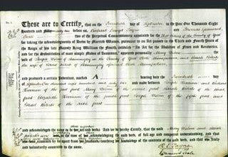 Deed by Married Women - Mary Wilson and Sarah Roberts-Original Ancestry