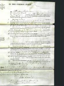 Court of Common Pleas - Jane Barker and Sarah Heslop-Original Ancestry