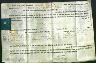 Deed by Married Women - Eliza Brown-Original Ancestry