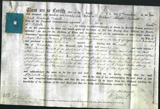 Deed by Married Women - Elizabeth Mary Dawson-Original Ancestry