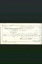 Wakefield, Massachusetts Payment Voucher - Arthur L Foote