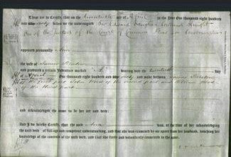 Deed by Married Women - Ann Bristow-Original Ancestry