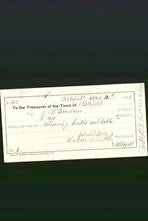 Wakefield, Massachusetts Payment Voucher - J W Dearborn