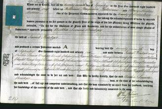Deed by Married Women - Bertha Louisa Bridger-Original Ancestry