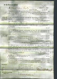 Court of Common Pleas - Elizabeth Watts-Original Ancestry