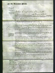 Court of Common Pleas - Georgiana Slatter-Original Ancestry