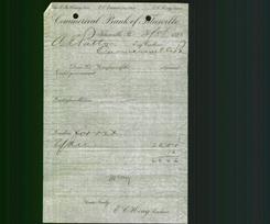 Bank Letterhead - Commercial Bank of Fitusville