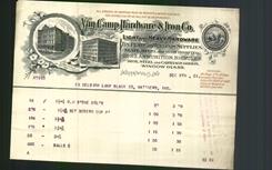 Letterhead - Van Camp Hardware & Iron Co.