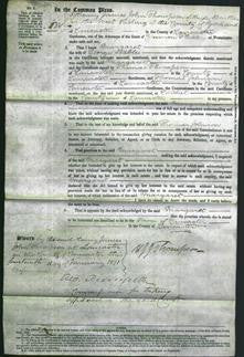 Court of Common Pleas - Margaret Stables-Original Ancestry