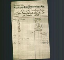 Letterhead - Van Camp Hardware & Iron Co.