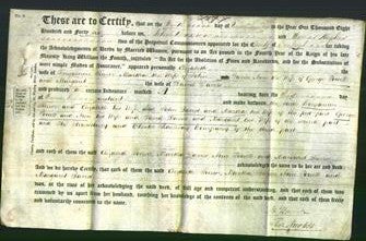 Deed by Married Women - Elizabeth Senior, Martha Davies, Ann Powell and Margaret Davis-Original Ancestry