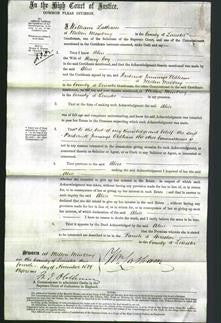 Court of Common Pleas - Alice Coy-Original Ancestry