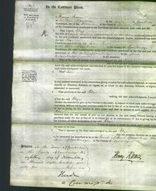 Court of Common Pleas - Eliza Serjeant