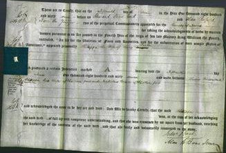 Deed by Married Women - Phillippa Parson-Original Ancestry