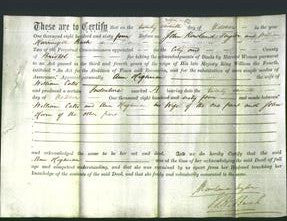 Deed by Married Women - Ann Highman Cates-Original Ancestry