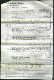 Court of Common Pleas - Elizabeth Jane Broomfield-Original Ancestry