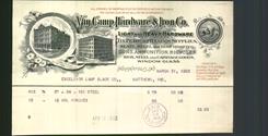 Letterhead - Van Camp Hardware & Iron Co.