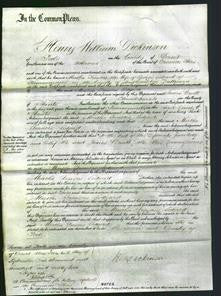 Court of Common Pleas - Martha Frances Ledgard-Original Ancestry