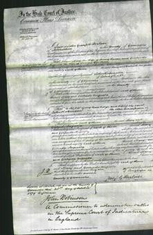 Court of Common Pleas - Mary Burton and Gertrude Augusta Gardiner-Original Ancestry