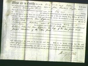 Deed by Married Women - Ann Highman Cates-Original Ancestry