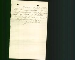 Business Letterhead - J. M. Bell