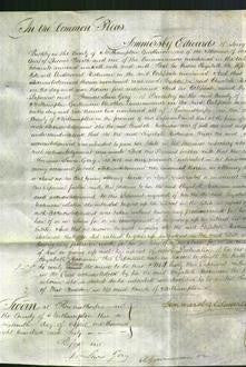 Court of Common Pleas - Elizabeth Hickman-Original Ancestry