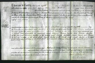Deed by Married Women - Sarah Lawson-Original Ancestry