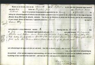 Deed by Married Women - Sarah Oakey-Original Ancestry