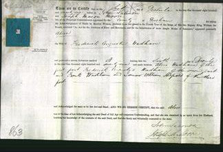 Deed by Married Women - Alice Wadham-Original Ancestry