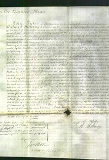 Court of Common Pleas - Ann Paine and Esther Griffin-Original Ancestry