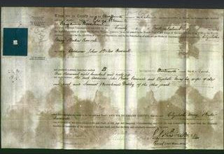 Deed by Married Women - Elizabeth Mary Baker Cresswell-Original Ancestry