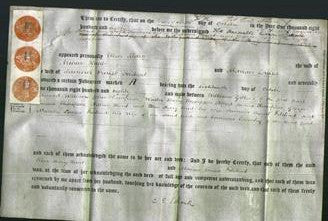 Deed by Married Women - Ellen Mary Hunt, Marian Louisa Felstead-Original Ancestry