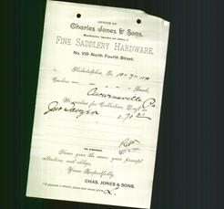 Business Letterhead - Charles Jones & Sons