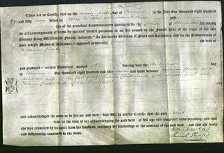 Deed by Married Women - Sarah Clarke-Original Ancestry