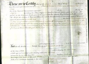 Deed by Married Women - Charlotte Cook Leathes-Original Ancestry