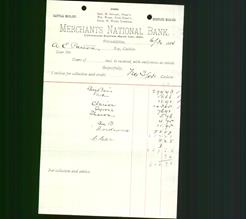 Bank Letterhead - Merchants National Bank