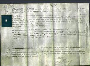 Deed by Married Women - Sabina Gisborne-Original Ancestry