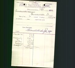 Bank Letterhead - First National Bank