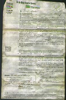 Court of Common Pleas - Fanny Richards-Original Ancestry