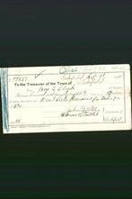 Wakefield, Massachusetts Payment Voucher - Isaac T Clark