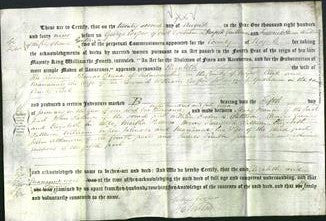 Deed by Married Women - Elizabeth Greene and Marianne Johnson-Original Ancestry