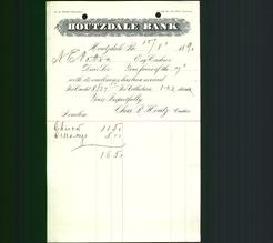 Bank Letterhead - Houtzdale Bank