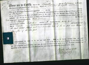 Deed by Married Women - Sarah Goodman Allpress-Original Ancestry
