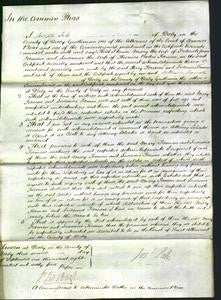 Court of Common Pleas - Mary Forman and Susanna Forman-Original Ancestry