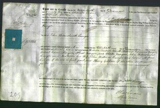 Deed by Married Women - Matilda Banger-Original Ancestry